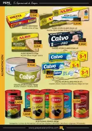 Folleto Pepe La Sal Página 6: ALIMENTACIÓN PEPE la sal Tu Supermercado de Siempre Ee Antes: 4,30€ 3,15€ CONSEL ORTIZ Velero