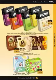 Folleto Pepe La Sal Página 9: NO PREMIUM NOKU PREMIUM MOCHI CREAM NOKU PREM.CORAM 2 FRU NOKU Doble rellano 2 FRUTA DI NOKU
