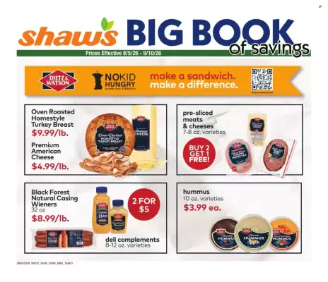 Shaw's (valid until 10-09)
