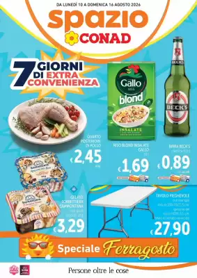 Volantino Spazio Conad (valido fino al 16-08)