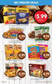 Spudshed catalogue week 33 Page 11: Cheeky Brothers Hot Foldys Meat Lovers €5,99, Leader Flamegrilled Meatballs €9,99