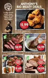 Spudshed catalogue week 33 Page 2: The Mad Butcher BBQ or Herb & Garlic Rissoles €9,49, Lamb Shank €14,99