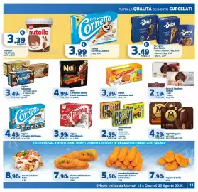 Volantino Sigma Superstore Pagina 11: Gusto & Passione Tartufo €2,19, Algida Viennetta €3,49