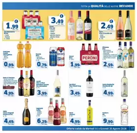 Volantino Sigma Superstore Pagina 17: Keglevich Vodka €6,29, Peroni Birra €1,99