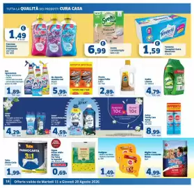 Volantino Sigma Superstore Pagina 18: Fabuloso Pavimenti Freschezza €1,49, Mr. Muscolo Idraulico Gel €5,99