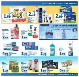 Volantino Sigma Superstore Pagina 19: Oral-B Dentifricio Pro-Expert sensibility €2,49, Amuchina Sapone Liquido €1,59