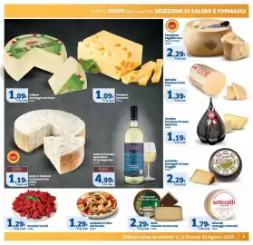 Volantino Sigma Superstore Pagina 3: Busti Pecorino Toscano Dop €2,29, Gusto & Passione Gorgonzola Dop Dolce €1,19