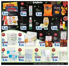 Volantino Sigma Superstore Pagina 5: Sigma Bicchieri €1,19, Sigma posate riutilizzabili trasparenti €0,89