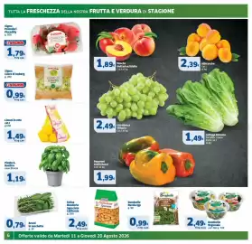 Volantino Sigma Superstore Pagina 6: Bonduelle Rucola Igp €0,99, Bonduelle Regionale €2,49