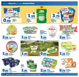 Volantino Sigma Superstore Pagina 8: Nestle' Fruttolo €2,59, Galbanino light €2,89