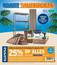GAMMA folder Pagina 7: 25% op alles