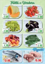 Volantino SuperOne Pagina 2: Zucchine €1,19, Nettarine Romagna €1,79