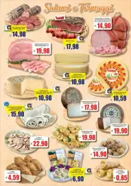 Volantino SuperOne Pagina 4: Formaggio caprino stagionato Sepi €19,90, Mortadella Favola €14,90