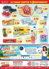 Volantino SuperOne Pagina 8: Sacla Olive verdi snocciolate €1,39, L'Originale Cucciolone €3,99