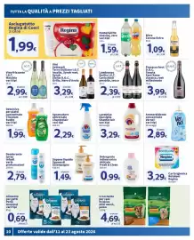 Volantino Ok Sigma Pagina 10: Lambrusco Emilia I.G.T. Cavicchioli €2,39, Lavatrice Marsiglia Chanteclair €3,29