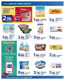 Volantino Ok Sigma Pagina 6: Vitel Tonnè Negrini €2,99, Coppa Malù al cioccolato Parmalat €1,49