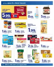 Volantino Ok Sigma Pagina 8: Patatine Metodo Artigianale Pata €1,19, Arachidi Snack Friends Cameo €1,99