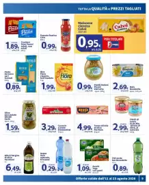 Volantino Ok Sigma Pagina 9: Piselli italiani Piccoli Valfrutta €0,99, Succhi Yoga vari gusti €1,09
