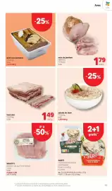 Spar folder Pagina 11: Salade de thon €1,78, Noix de jambon breydel €1,79