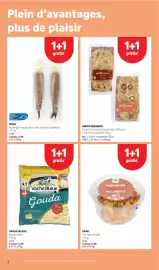 Spar folder Pagina 2: Vache Bleue gouda râpé €3,66, Harengs maatjes frais avec queue & oignons €2,99
