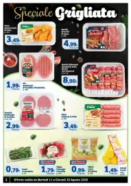 Volantino Il Punto Sigma Pagina 2: Sigma Cuore di Iceberg €0,99, Sigma Pomodori Piccadilly €1,79