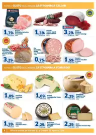 Volantino Il Punto Sigma Pagina 4: Negroni Prosciutto Cotto A.Q. Primastella €1,79