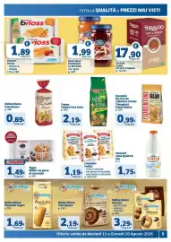 Volantino Il Punto Sigma Pagina 9: Toraldo Cialde Forte & Cremoso €17,90, Campiello Frollini €1,19