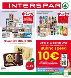 Volantino Interspar Pagina 1: Magnum Classic €3,49, Succhi di frutta