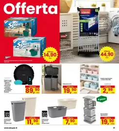 Volantino Interspar Pagina 31: Splendid sistema lavapavimenti con panno piatto o mocio €14,90, Pattumiera 21 L €19,90