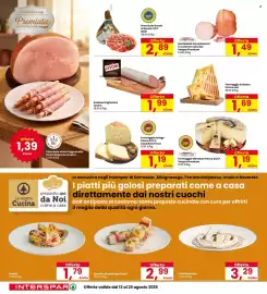 Volantino Interspar Pagina 6: Salame Ungherese Levoni €1,99, Formaggio Asiago fresco D.O.P. Caseificio Finco €1,19