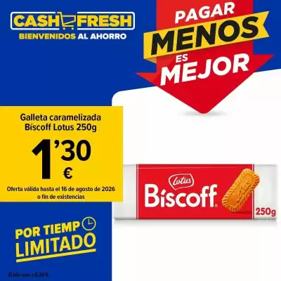 Cash Fresh (válido hasta el 16-08)