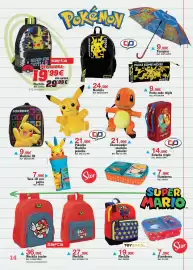 Catálogo DRIM Página 14: Mochila €19,99, Mochila junior €36,99