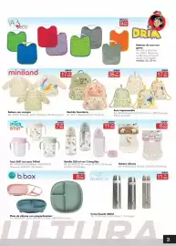 Catálogo DRIM Página 22: Saco impermeable €17,99, Babero silicona €6,99