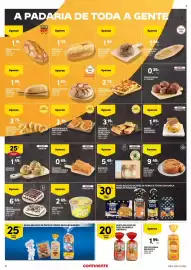 Folheto Continente Bom dia semana 33 Página 8: Rio maior - pão escuro c/ sementes €1,99, Croissant brioche pack €3,75