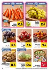Folleto Carrefour Página 6: Carrefour - lechuga iceberg el mercado €0,85, Carrefour - patata lavada todo uso el mercado €0,95