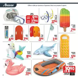 Volantino Deco Iperstore Pagina 38: Materassino 18 buchi oblò €5,90, Cavalcabile squalo 3d €7,90