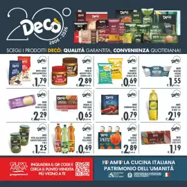 Volantino Deco Iperstore Pagina 42: Decò Tè Limone/Pesca/Verde €0,49, Decò würstel di puro suino €0,65