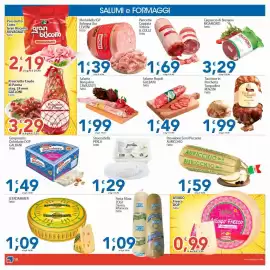Volantino Sidis Pagina 10: Carpaccio di Bresaola Rigamonti €3,29, Salame Napoli Galbani €1,49