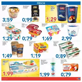 Volantino Sidis Pagina 13: Insalata di Mare con Verdure FACINO €3,59, Panna Cotta Tre Valli €0,89
