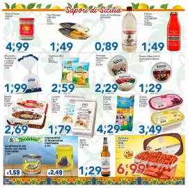 Volantino Sidis Pagina 14: Filetti di Tonno Auriga €4,99, Apericheese Sacco €2,29