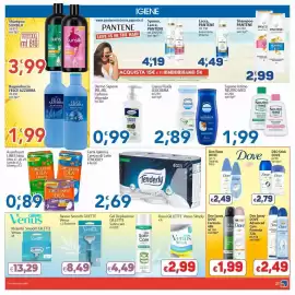 Volantino Sidis Pagina 21: Carta Igienica Carezza di Latte Tenderly €2,69, Rasoio Smooth Gilette Venus €8,49