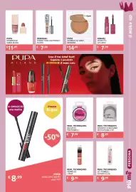 Volantino PiùMe Pagina 13: Deborah correttore 24h perfect fluido €7,99, Pupa Mascara Vamp! €8,99