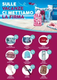 Volantino PiùMe Pagina 14: Piùme sacca mare azzurra €3,99, Piùme bikini bag blue €6,99