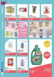 Volantino PiùMe Pagina 2: Ace Gentile candeggina classica/lavanda €2,79, Econat percarbonato per capi colorati €2,99