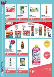 Volantino PiùMe Pagina 4: Ace candeggina spray mousse €1,99, Fumakilla Vape liquido classic €3,99