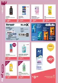 Volantino PiùMe Pagina 8: Colgate spazzolini extra clean €1,79, BIC RASOI LADY PURE TRILAMA €1,99