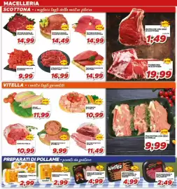 Volantino MA Supermercati Pagina 10: Macinato scelto di vitella €9,99, Fettine di rosa di coscio di scottona €14,99