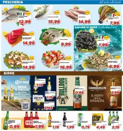 Volantino MA Supermercati Pagina 5: Birra Paulaner Munchner Hell €1,19, Tuborg birra lattina €0,79