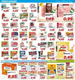 Volantino MA Supermercati Pagina 9: Prosciutto crudo IGP Norcia €3,99, Wuber Wuberone suino €1,79