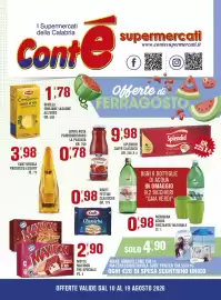 Volantino Conté Supermercati Pagina 1: Kraft Fettine Classiche €0,98, Barilla Emiliane Lasagne all'uovo €1,78